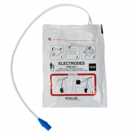 Electrodes FRED PA 1 Pr connectes Adulte